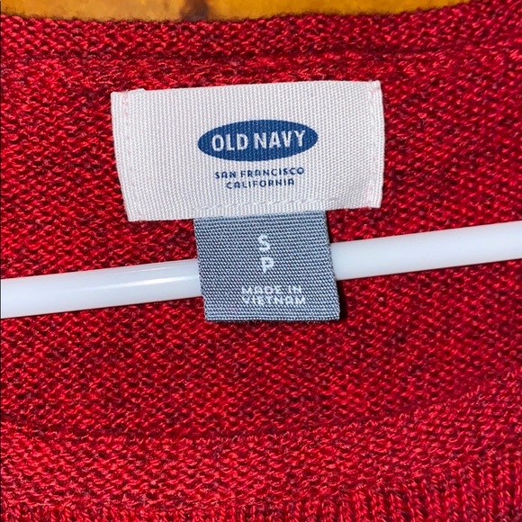 Old Navy Red Sweater Size Small - Picture 2 of 3